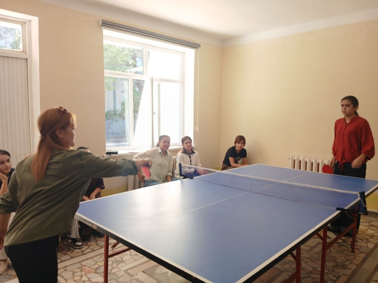 Texnikumda tennis bo`yicha  musobaqa bolib o`tdi