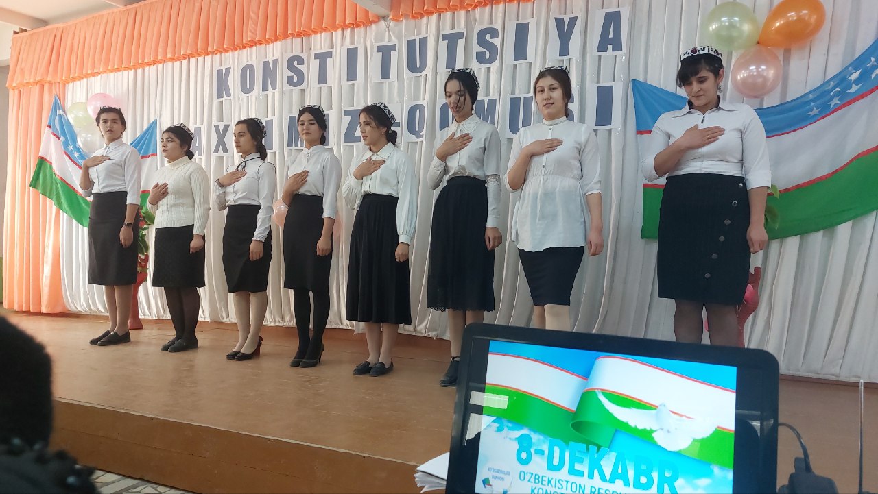 8-dekabr O'zbekiston Respublikasi Konstitutsiyasi kuni