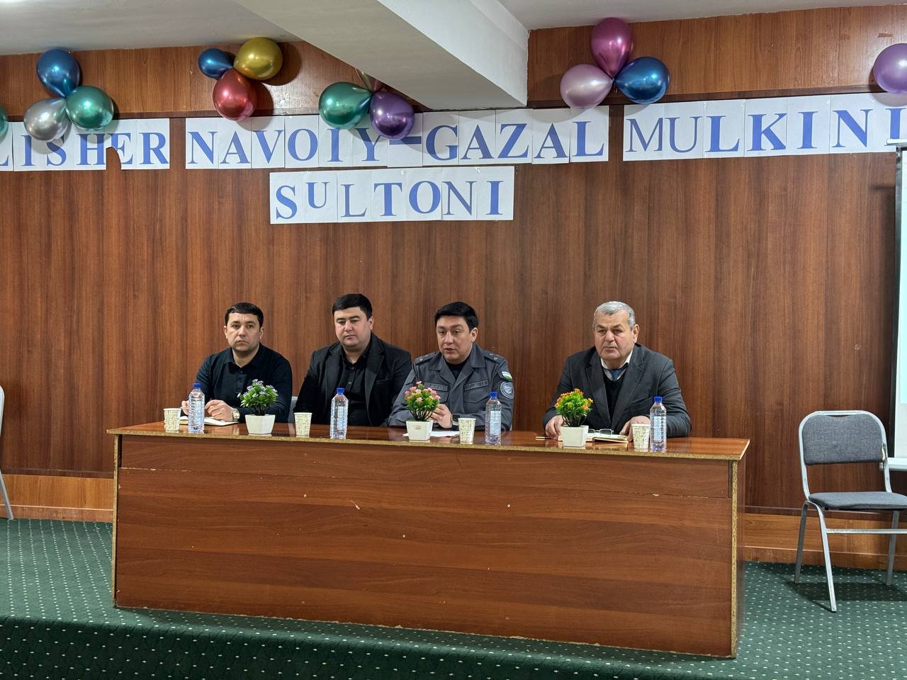 Texnikumda "Yoshlar orasida giyohvandlik vositalari va psixotrop moddalar tarqalishining oldini olish" oyligi bo'yicha yig'ilish.