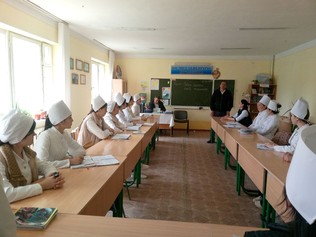 "Odam savdosi davr muammosi" mavzusida suhbat.