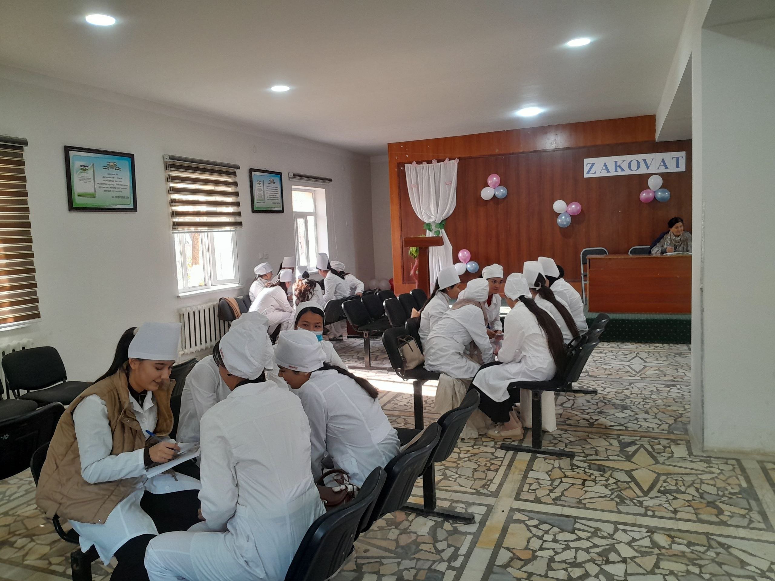 Texnikumda Zakovat klubi o`yinlari bo`lib o`tdi