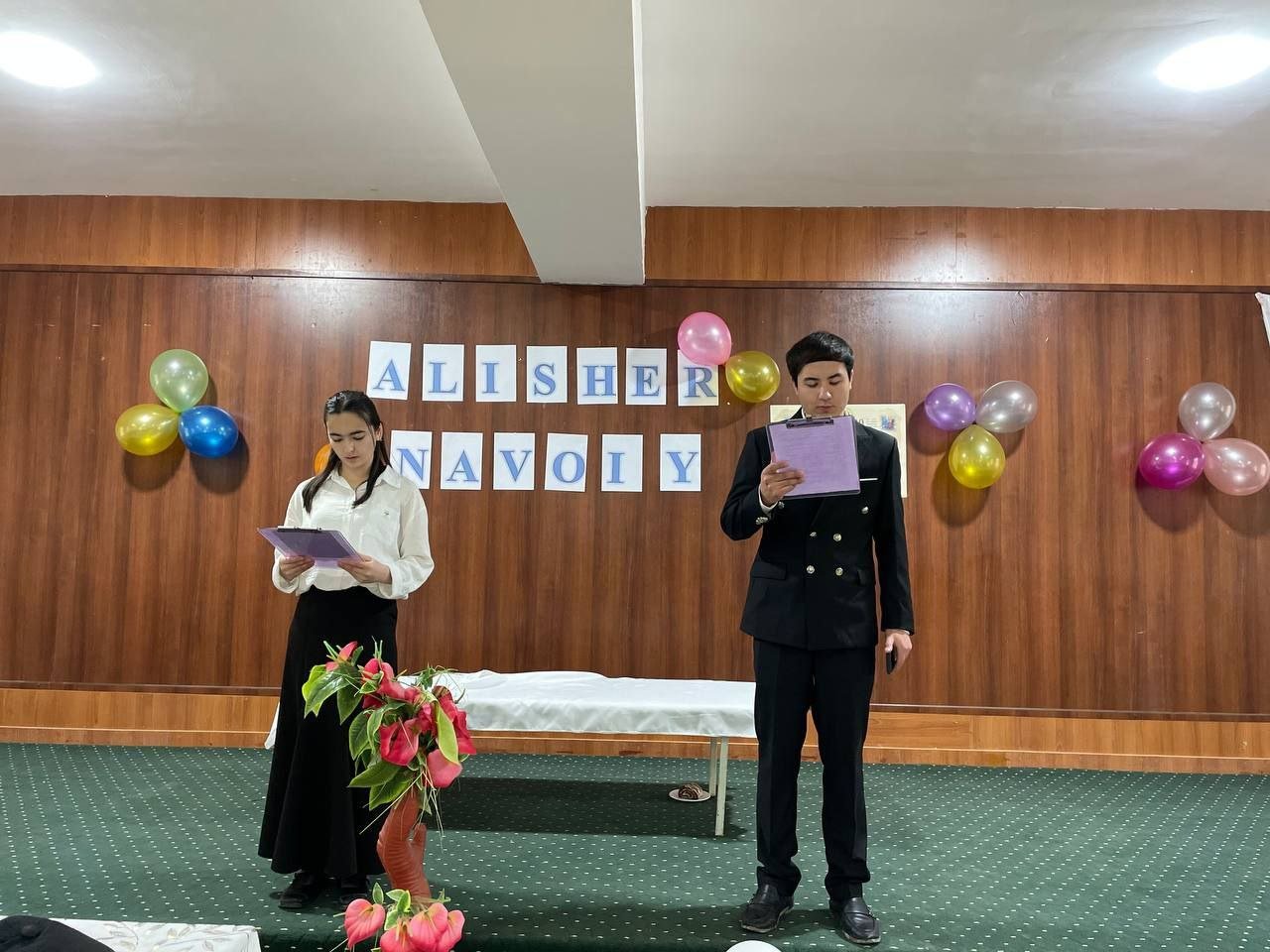 Texnikumda Alisher Navoiy tavalludining 585 yilligiga bag`ishlab tadbir bo`lib o`tdi