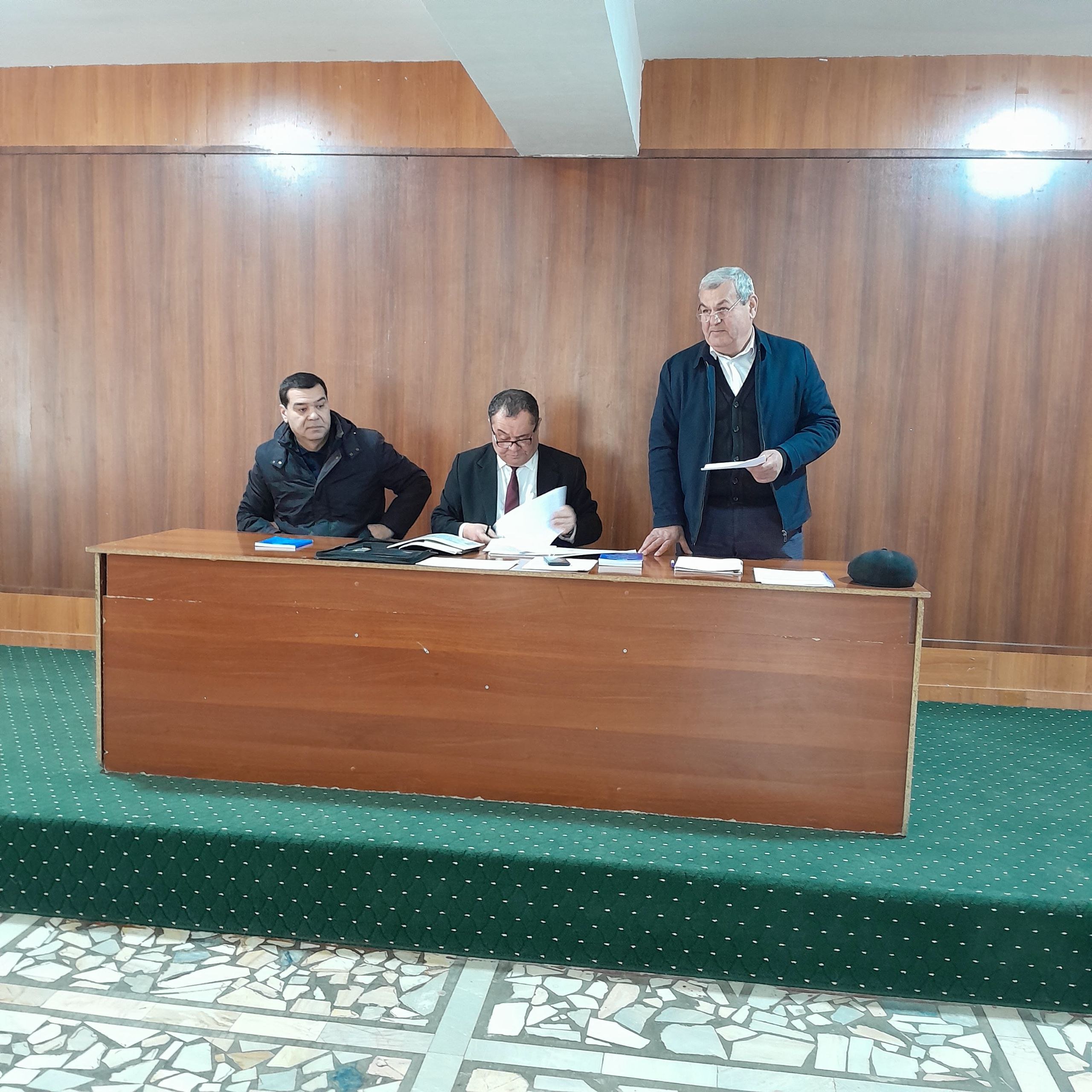 Texnikumda Kasaba uyushma yig`ilishi bo`lib o`tdi