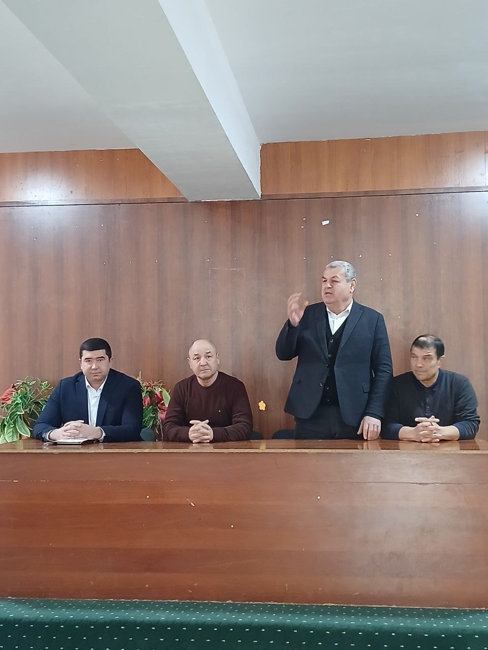 Texnikumda fahriy sportchilar bilan uchrashuv  bo`lib o`tdi.